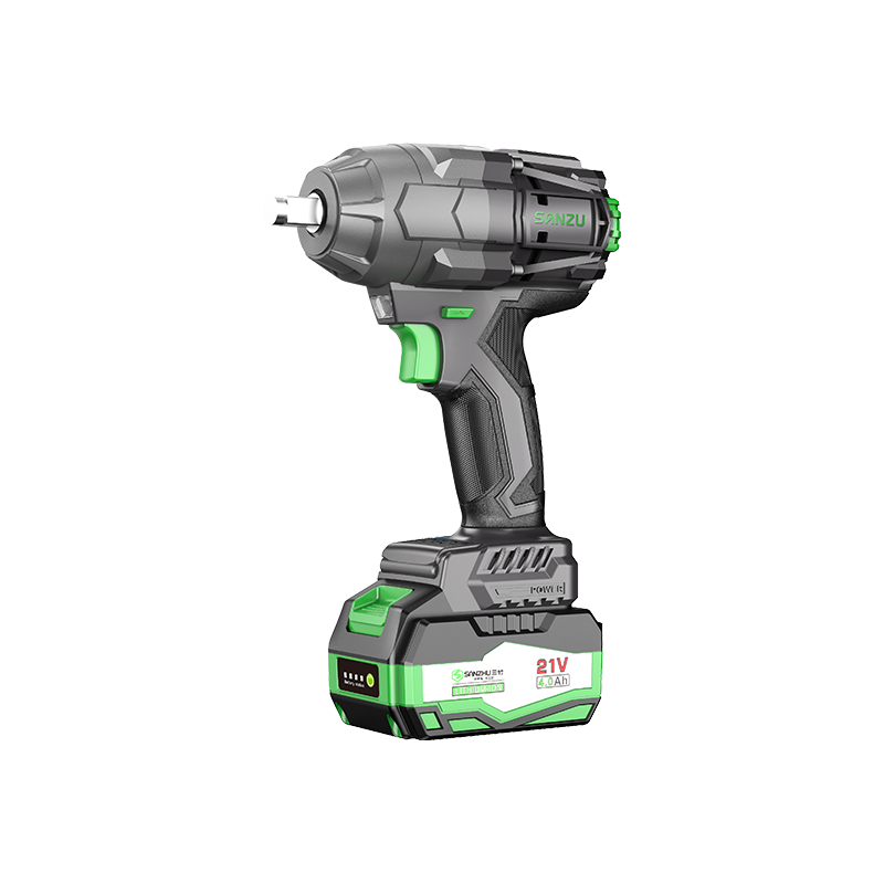 21V Torque Motor High Portable Cordless Electry Brush Impact Wrench
