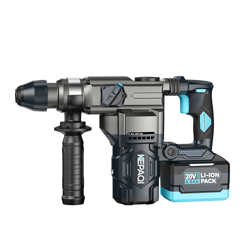 Penyerapan kejutan berganda 28mm Hammer Rotary Elektrik Telaga Tangan